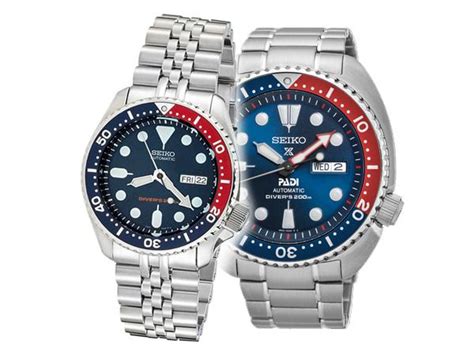 rolex pepsi vs seiko pepsi|Pepsi watches explained.